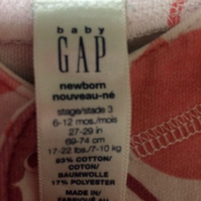 babyGAP(ベビーギャップ)のbaby GAP キッズ/ベビー/マタニティのベビー服(~85cm)(カバーオール)の商品写真