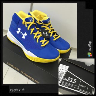 アンダーアーマー(UNDER ARMOUR)の新品未使用☆ジュニアバスケットボールシューズ 23.5センチ(バスケットボール)