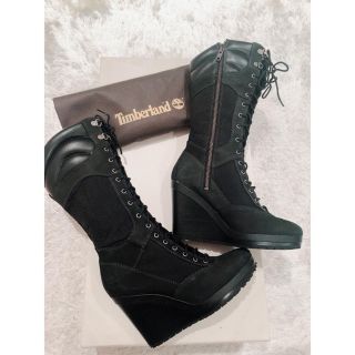 ティンバーランド(Timberland)の［新品、未使用]Timberland 秋、冬用ブーツ 専用袋、靴型紙付き(ブーツ)