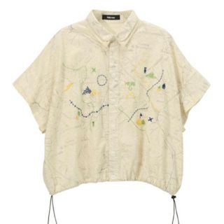 ネネット(Ne-net)のネネット 地図シャツ(Tシャツ(半袖/袖なし))