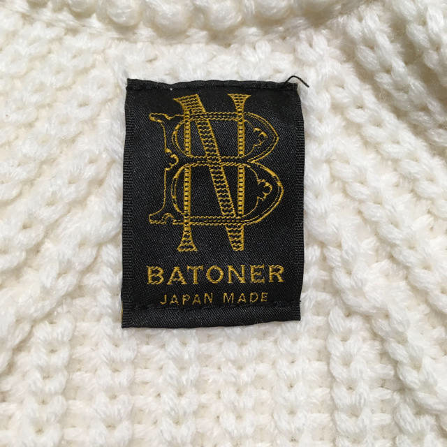 BATONER  片畦ハイネックニット メンズのトップス(ニット/セーター)の商品写真