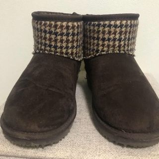 ハリスツイード(Harris Tweed)のハリスツイードムートンブーツ(ブーツ)