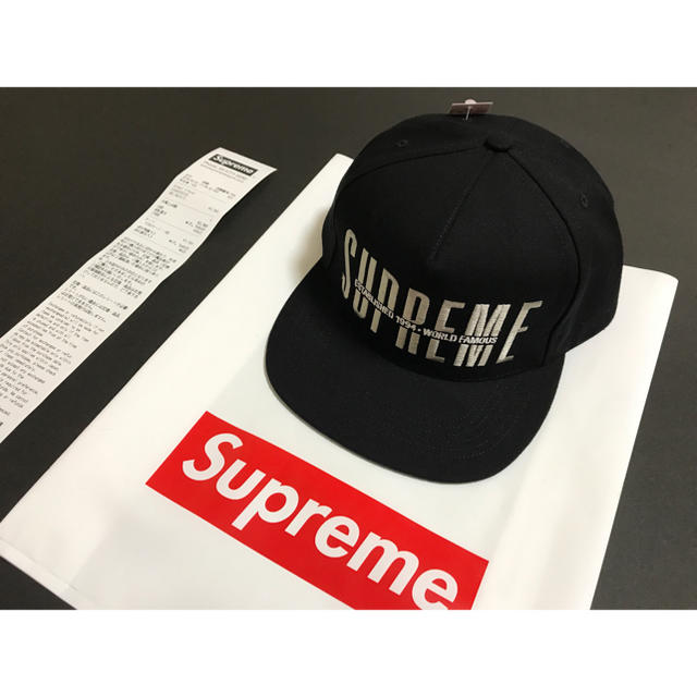 Supreme Global 5-Panel 18aw 18fw cap