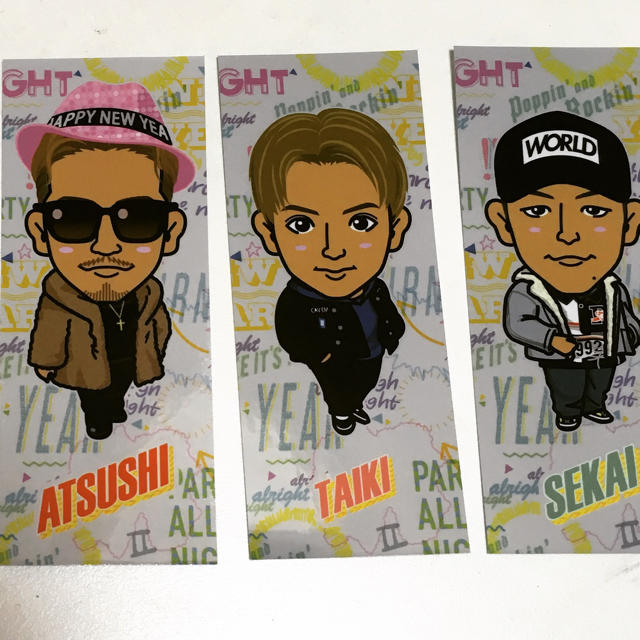 EXILE TRIBE(エグザイル トライブ)の千社札 1枚400円 エンタメ/ホビーのタレントグッズ(アイドルグッズ)の商品写真