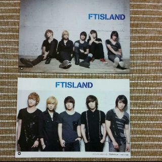 エフティーアイランド(FTISLAND)のFTISLANDステッカー2枚(K-POP/アジア)