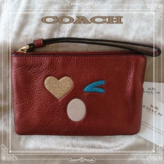 コーチ(COACH)のCOACH スクエアポーチ カード入付(ポーチ)