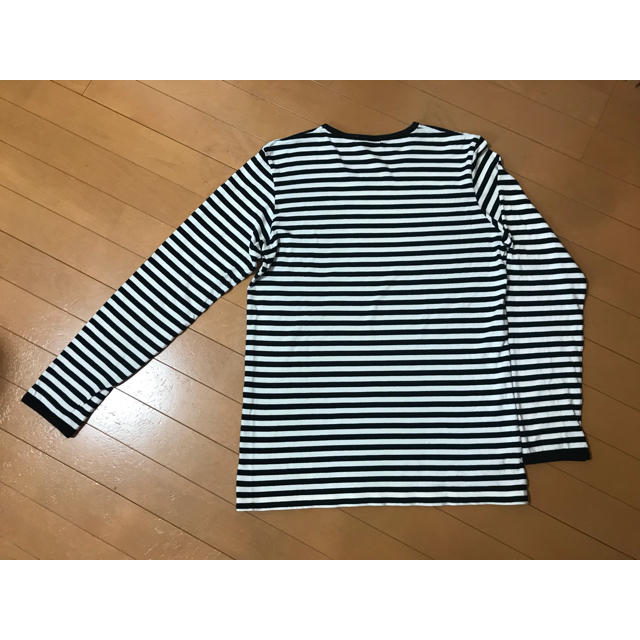 Ne-net(ネネット)のNe-net ボーダーロングＴシャツ メンズのトップス(Tシャツ/カットソー(七分/長袖))の商品写真