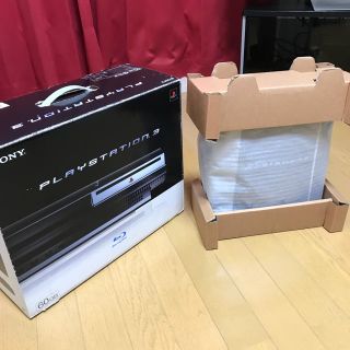 プレイステーション3(PlayStation3)の【レア商品】☆PS3本体CECHA00 60GB コントローラー以外付属品付き(家庭用ゲーム機本体)