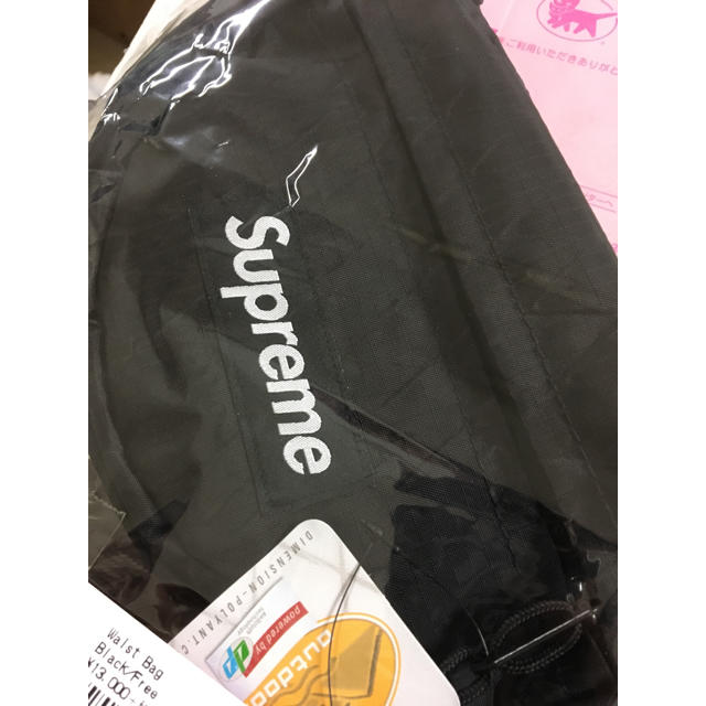 Supreme(シュプリーム)のsupreme Waist Bag 黒 ウエストバッグ シュプリーム  18AW メンズのバッグ(ウエストポーチ)の商品写真