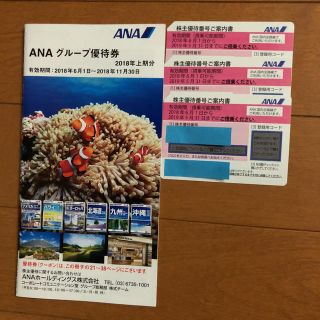 ANA 全日空 株主優待券 3枚(航空券)