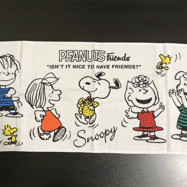 SNOOPY(スヌーピー)のスヌーピータオル エンタメ/ホビーのアニメグッズ(タオル)の商品写真