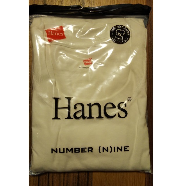 Hanes(ヘインズ)のHanes NUMBER(N)INE　白T メンズのトップス(Tシャツ/カットソー(半袖/袖なし))の商品写真