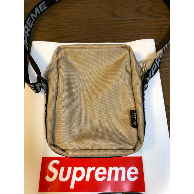 Supreme 18SS Shoulder Bag Tan 1