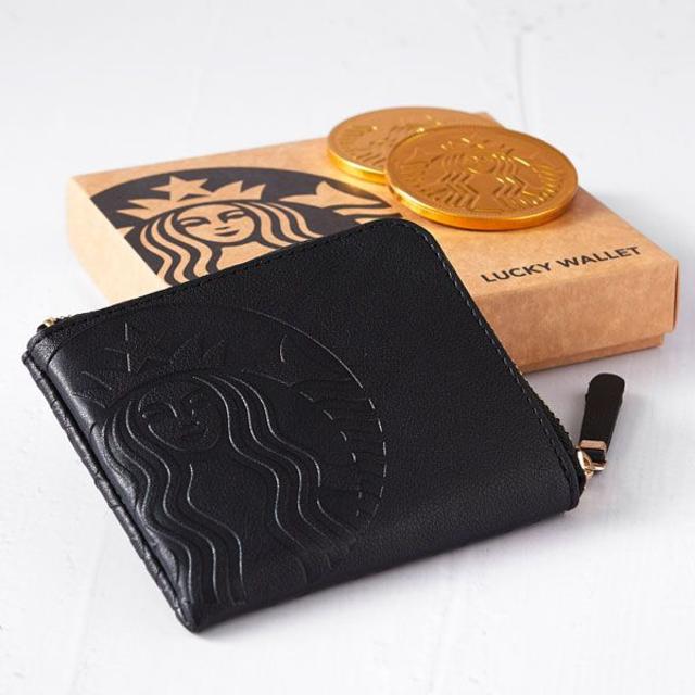 Starbucks Coffee(スターバックスコーヒー)のスタバ★タイ限定品 ラッキーウォレット(財布/小銭入れ)ブラック メンズのファッション小物(コインケース/小銭入れ)の商品写真