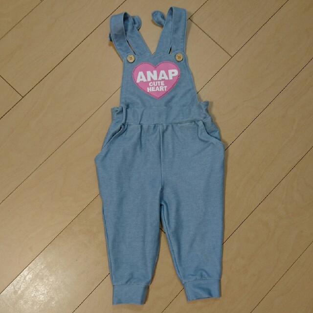 ANAP Kids(アナップキッズ)のアナップキッズ サロペット オールインワン キッズ/ベビー/マタニティのキッズ服女の子用(90cm~)(パンツ/スパッツ)の商品写真