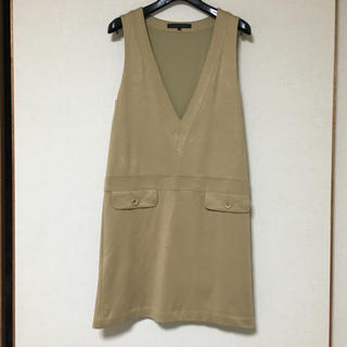 アナイ(ANAYI)のANAYI  重ね着に可愛いジャージー素材ワンピース  36  日本製(ひざ丈ワンピース)