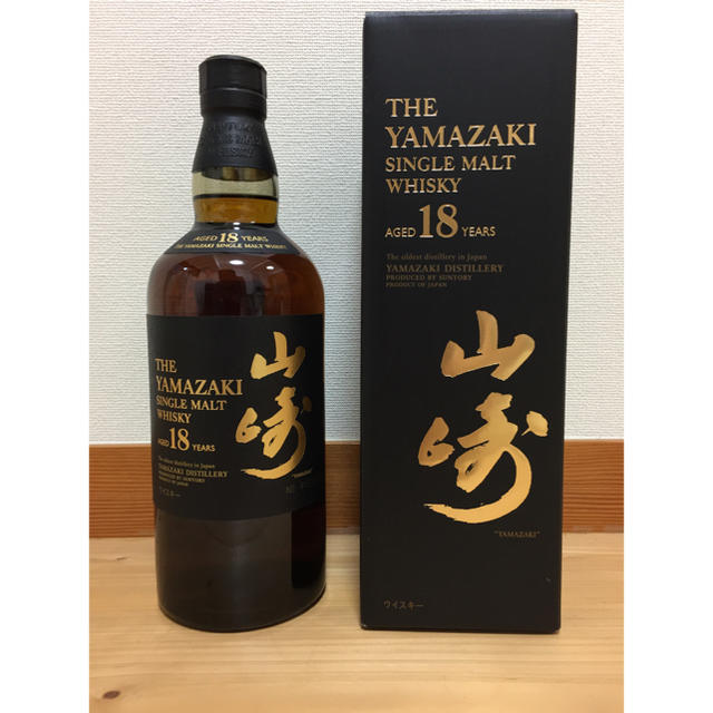 サントリー 山崎18年  700ml  新品  未開封  箱付き