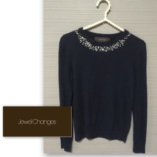 ジュエルチェンジズ(Jewel Changes)の★ニコ様専用★ジュエルチェンジズ（Jewel Changes）ビジューニット(ニット/セーター)