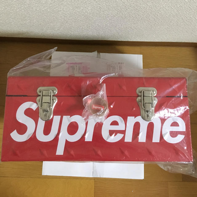 ファッション小物supreme Diamond Plate Tool Box 送料込み