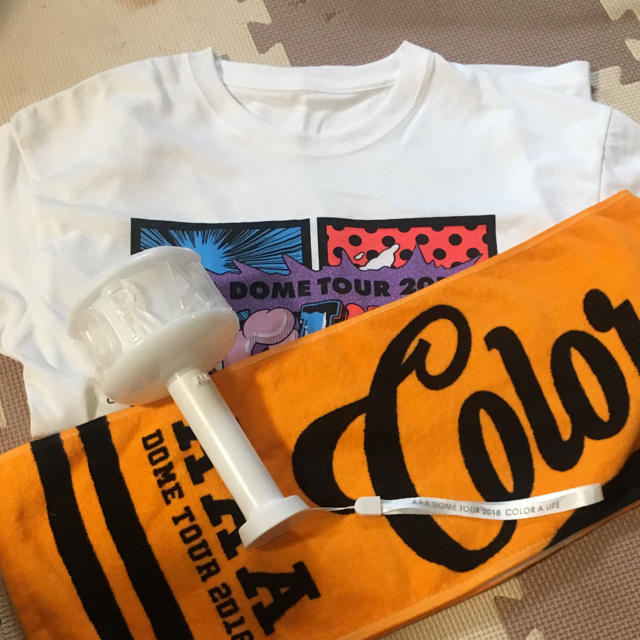 AAA COLOR A LIFE 2点セット Tシャツ/タオル