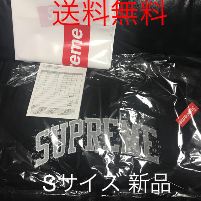 Supreme Water Arc Hooded Sweatshirt 黒 S