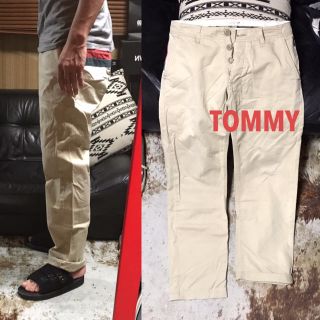 トミーヒルフィガー(TOMMY HILFIGER)の90s 《★ TOMMY ★》チノパンツ 日本製 ユニセックス (チノパン)