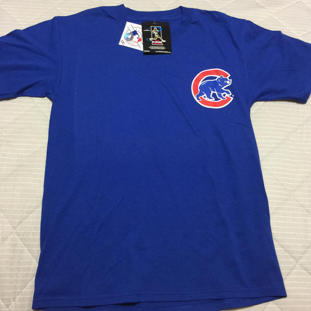Majestic(マジェスティック)のシカゴカブスTシャツ LEE 25  新品タグ付き スポーツ/アウトドアの野球(その他)の商品写真