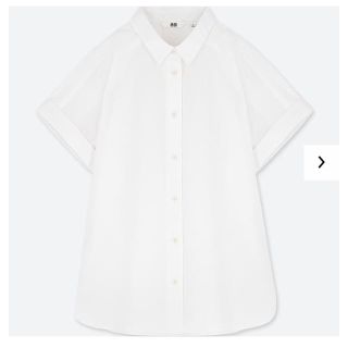 ユニクロ(UNIQLO)のUNIQLO 新品タグ付き ソフトコットンシャツ(シャツ/ブラウス(半袖/袖なし))