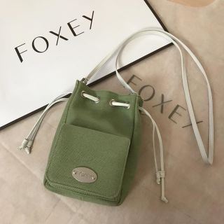 フォクシー(FOXEY)のフォクシー♡巾着ポシェット(ショルダーバッグ)