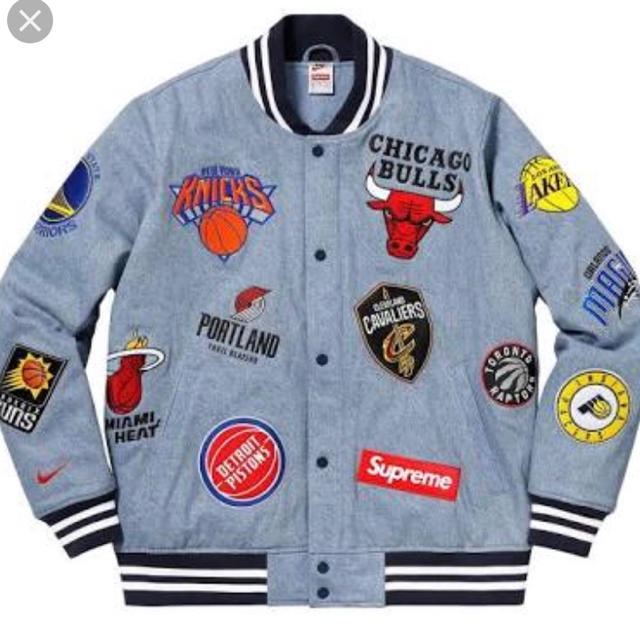 Supreme × NIKE NBA Jacket Mサイズ