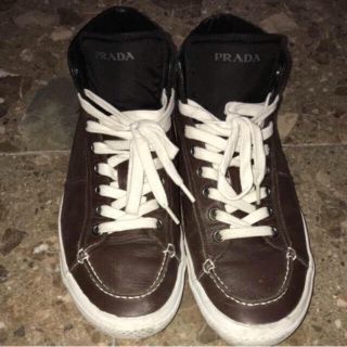 プラダ(PRADA)のPRADA 本革(スニーカー)