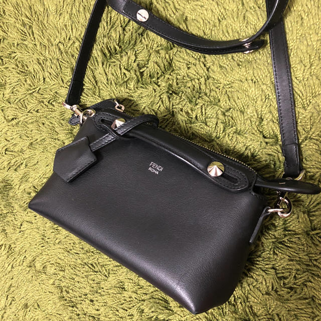 FENDI バイザウェイ ミニ ブラックレディース