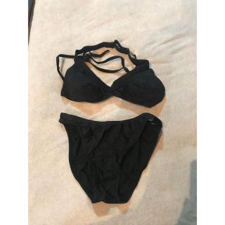 クロエ(Chloe)のクリーニング済Chloeクロエ 水着 黒 ブラック ビキニ スカート セット(水着)