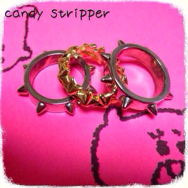 Candy Stripper(キャンディーストリッパー)のririka❤︎様＊お取り置き レディースのアクセサリー(リング(指輪))の商品写真