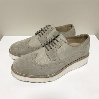 コムデギャルソン(COMME des GARCONS)の☆美品 ザ ジェネリックマン ウイングチップ シューズ ポルトガル製(ローファー/革靴)