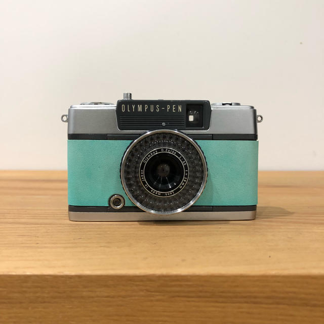 OLYMPUS(オリンパス)の【いっぬ様専用】 OLYMPUS PEN EE-2 パステルブルー スマホ/家電/カメラのカメラ(フィルムカメラ)の商品写真