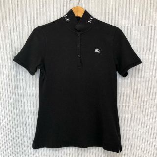 バーバリー(BURBERRY)のBURBERRY GOLF 〈バーバリー ゴルフ〉半袖ポロシャツ＊2＊ブラック＊(ポロシャツ)