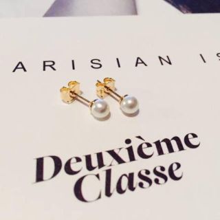 ドゥーズィエムクラス(DEUXIEME CLASSE)の★新品 DEUXIEME CLASSE ドゥーズィエムクラス 一粒パールピアス(ピアス)