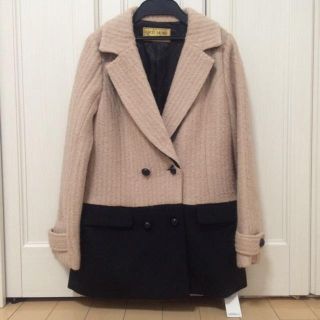 セシルマクビー(CECIL McBEE)の新品セシルバイカラーコート(テーラードジャケット)