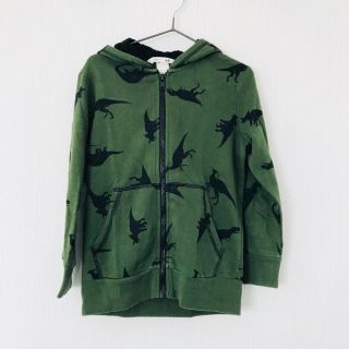 エイチアンドエム(H&M)の62 H&M 恐竜 ダイナソー パーカー 薄手 110(ジャケット/上着)