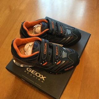 GEOX  スニーカー  黄  17.5㎝  未使用(スニーカー)