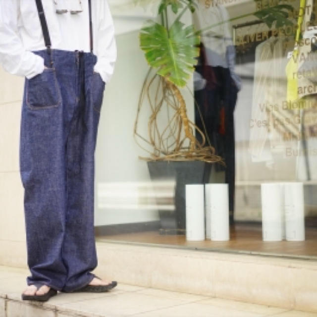 SUNSEA(サンシー)のsunsea  denim straight pants indigo 3 メンズのパンツ(デニム/ジーンズ)の商品写真