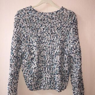 ベルシュカ(Bershka)の【USED】2017AW♡Bershka ラメ混オーバーサイズニット(ニット/セーター)