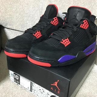 ナイキ(NIKE)の【新品】【28㎝】Jordan retro4 rapters(スニーカー)