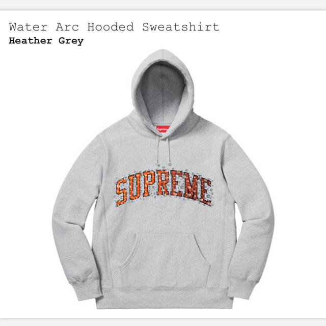 Supreme 18AW Water Arc Hooded パーカー 美品