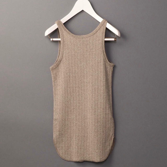 BEAUTY&YOUTH UNITED ARROWS(ビューティアンドユースユナイテッドアローズ)の一度着用のみ美品☆6(ROKU)☆MOKU TANK TOP/タンクトップ レディースのトップス(タンクトップ)の商品写真