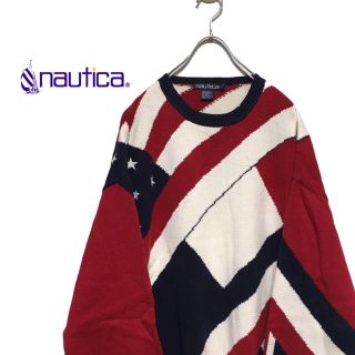 ノーティカ(NAUTICA)のNAUTICA ノーティカ 90s ニット セーター(ニット/セーター)