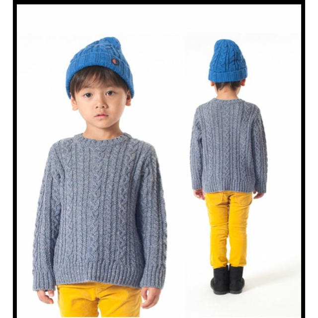 F.O.KIDS(エフオーキッズ)のキッズ セーター ニット プルオーバー  エフオーキッズ  100 長袖 キッズ/ベビー/マタニティのキッズ服男の子用(90cm~)(ニット)の商品写真