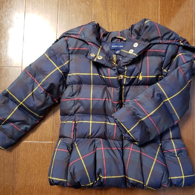 POLO RALPH LAUREN(ポロラルフローレン)のラルフ・ローレン　ダウンコート キッズ/ベビー/マタニティのキッズ服女の子用(90cm~)(コート)の商品写真