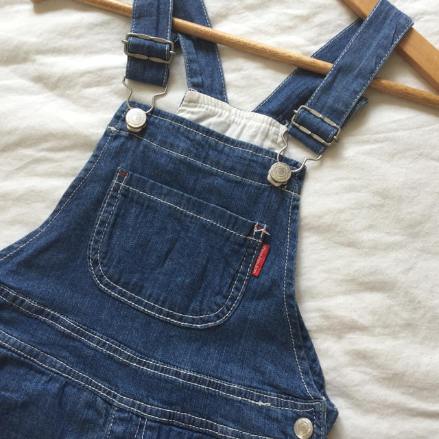 mou jon jon(ムージョンジョン)のMou jon jon オーバーオール kids size110 キッズ/ベビー/マタニティのキッズ服男の子用(90cm~)(その他)の商品写真